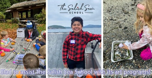 Salish Sea School students