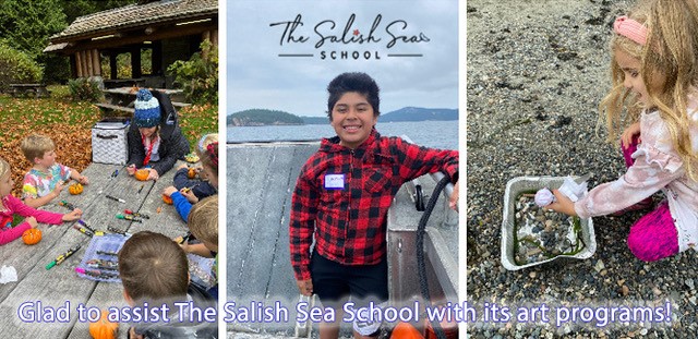 Salish Sea School students